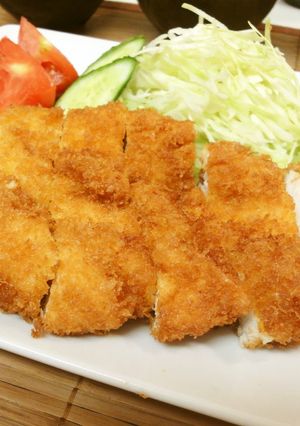 ＊鶏ムネ肉の＊ジャンボチキンカツ＊-レシピのメイン写真