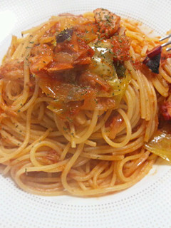 ★タコのトマトソースパスタ★-レシピのメイン写真