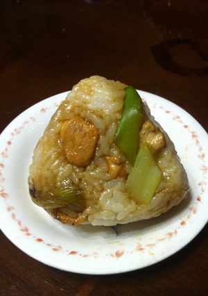 焼き鳥おにぎり-レシピのメイン写真