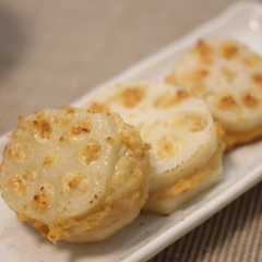 รูปของ レンコンの挟み揚げ