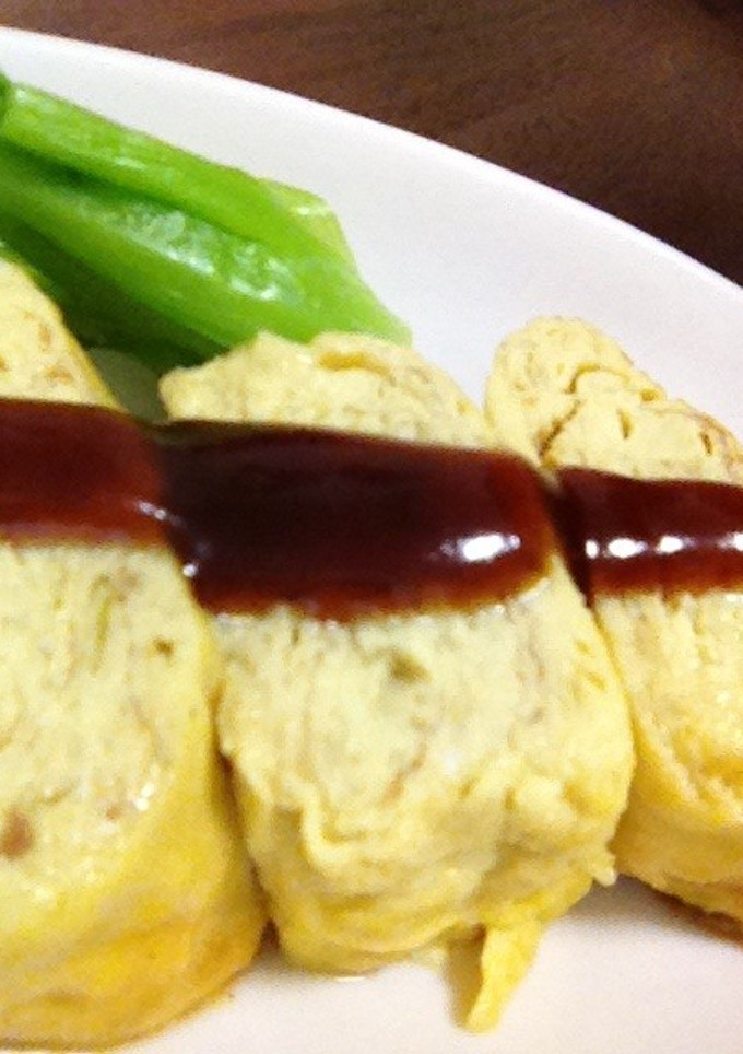簡単シンプル！すり玉ねぎの出し巻き卵-レシピのメイン写真