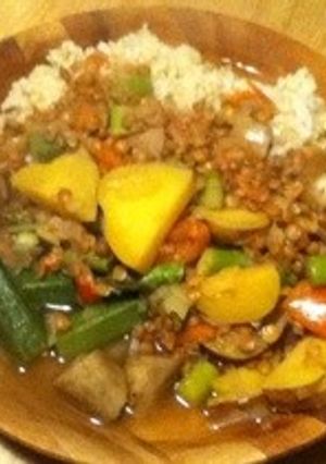 レンズ豆とポテトのスパイシー煮込み-レシピのメイン写真