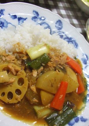 ツナと大根のアッサリ和風カレー-レシピのメイン写真