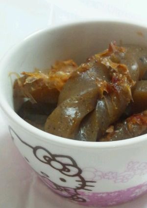 簡単煮物☆おかあさんの蒟蒻おかか煮-レシピのメイン写真