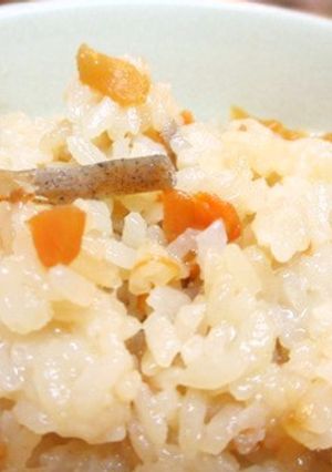 簡単!炊飯器で簡単おこわ風釜飯!-レシピのメイン写真
