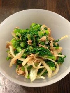 簡単♥菜の花のツナあえ-レシピのメイン写真