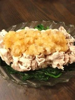 ほうれん草と豚バラ冷しゃぶ♥大根おろしで-レシピのメイン写真