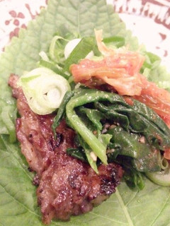 青ネギが合う~♪塩麹で焼肉漬けダレ-レシピのメイン写真