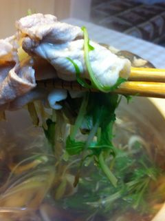 野菜たっぷり豚しゃぶ鍋-レシピのメイン写真