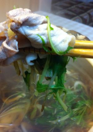 野菜たっぷり豚しゃぶ鍋-レシピのメイン写真