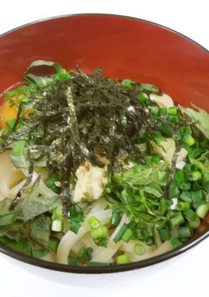 「浅漬けの素」を使った釜玉うどん-レシピのメイン写真