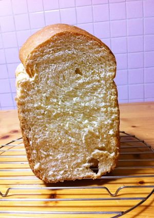 ホームベーカリーでプリン食パン-レシピのメイン写真