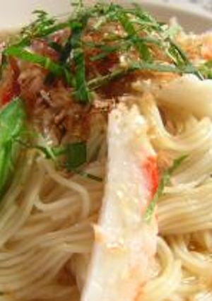 冷静パスタ風そうめん-レシピのメイン写真