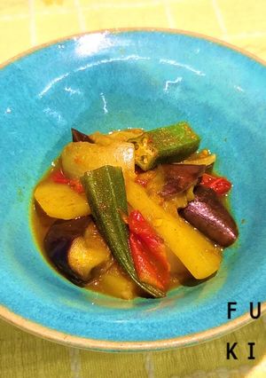 野菜のカレー風味煮-レシピのメイン写真