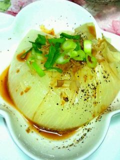 新玉丸ごととろとろ蒸し-レシピのメイン写真