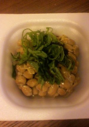 簡単☆納豆の食べ方☆海苔の佃煮＆大葉-レシピのメイン写真