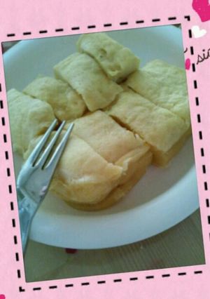 余った天ぷら粉が10分で蒸しパンに変身！-レシピのメイン写真