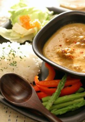 チキンクリームカレー-レシピのメイン写真