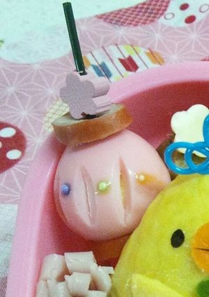 ♡ひな祭り＊簡単うずらの卵でぼんぼり♡-レシピのメイン写真