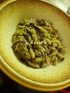 3種のきのことバジルソースの炒めご飯-レシピのメイン写真