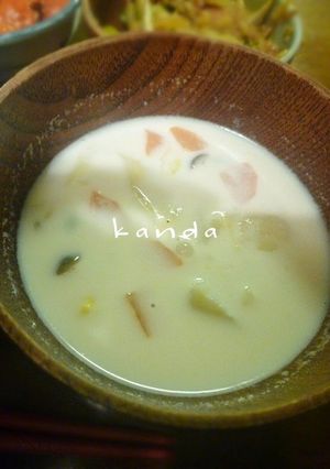 コロコロ野菜のさっぱりミルクスープ-レシピのメイン写真