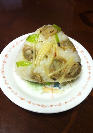 ボンゴレおにぎり-レシピのメイン写真