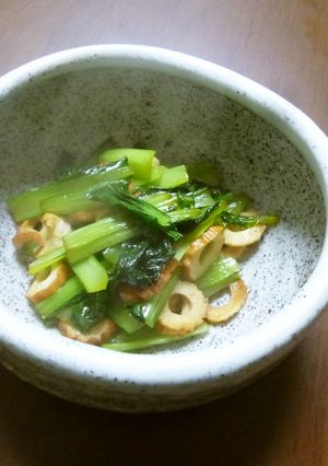 簡単☆小松菜の炒め煮-レシピのメイン写真