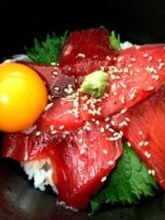 簡単マグロ漬け丼-レシピのメイン写真