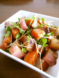 マグロとサーモンのマリネ♪ゆず風味♪-レシピのメイン写真