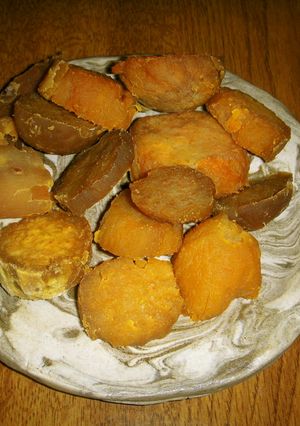 手作り安穏芋の干し芋　炊飯器レシピ-レシピのメイン写真