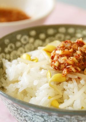 コンナムルパップ＊もやしの炊き込みごはん-レシピのメイン写真