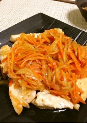 鶏胸肉で揚げない南蛮漬け-レシピのメイン写真