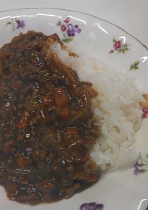 簡単キーマカレー-レシピのメイン写真