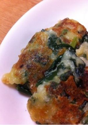 豆腐とニラのチヂミ風！-レシピのメイン写真