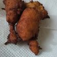 揚げ物の残りでドーナツ♪