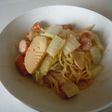 白菜&タケノコの和風パスタ
