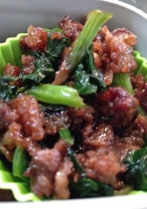 牛肉とほうれん草で簡単おかず-レシピのメイン写真
