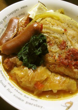圧力鍋✿丸ごとキャベツのメインディッシュ-レシピのメイン写真
