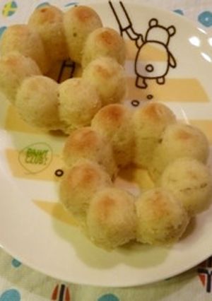 ノンエッグ☆完熟バナナで焼きドーナツ-レシピのメイン写真
