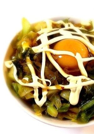 甘辛キャベツの玉マヨ丼♡-レシピのメイン写真