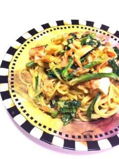 生クリーム救済!鮭とほうれん草のパスタ♪-レシピのメイン写真