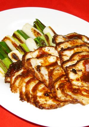 鶏むね肉レンジでチン♪みそオリーブオイル-レシピのメイン写真