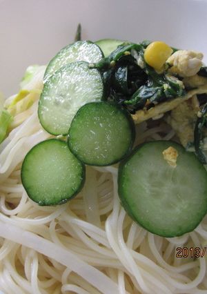 青紫蘇ドレッシングのキャベツスパゲティー-レシピのメイン写真