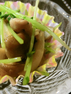 スピードおかず…豚バラと豆苗の炒め物-レシピのメイン写真