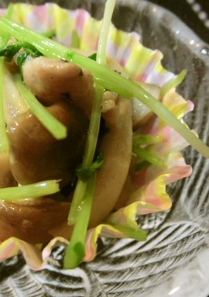 スピードおかず…豚バラと豆苗の炒め物-レシピのメイン写真