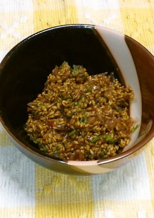 美多ミン茶でがらしふりかけ-レシピのメイン写真