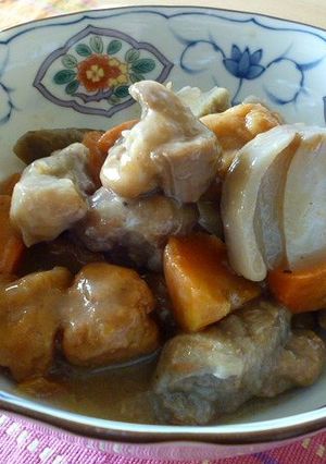 こっくり美味しい！から揚げ入り根菜煮♪-レシピのメイン写真