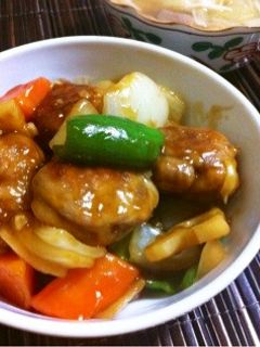 豚こま肉団子で簡単☆揚げない酢豚-レシピのメイン写真