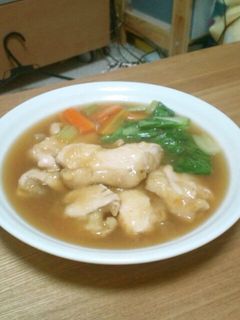 鶏肉とチンゲン菜のとろとろ煮-レシピのメイン写真
