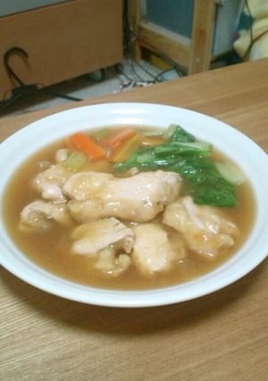 鶏肉とチンゲン菜のとろとろ煮-レシピのメイン写真